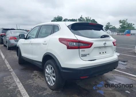 2021 Nissan Rogue Sport S Awd Xtronic Cvt из США, поврежденный, VIN JN1BJ1AW9MW424913